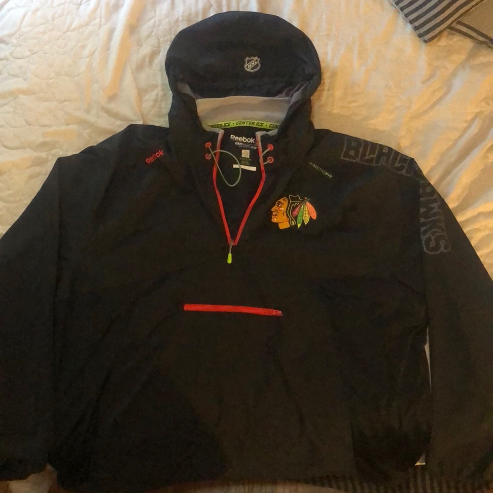 Chicago Blackhawks Center Ice windbreaker